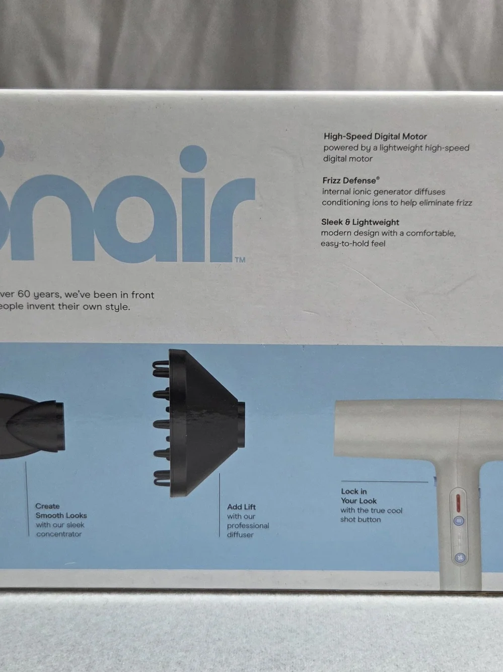 Conair InfinitiPRO DigitalAIRE High Speed Digital Hair Dryer Open Box